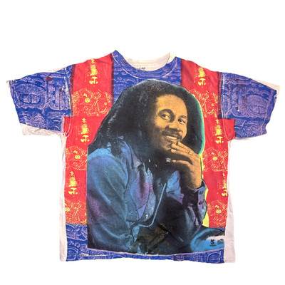 VTG 90s Bob Marley Heaven Smiles T Shirt XLarge Michael Rios