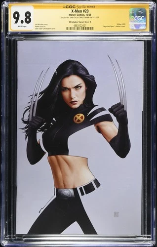 X-Men #20 X-23 JTC VARIANT CGC SS 9.8 signed John Tyler Christopher NM/MT