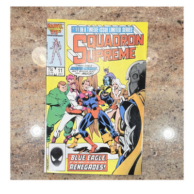 Marvel Comics Squadron Supreme #11 1986 Betrayal Mark Gruenwald Paul Ryan