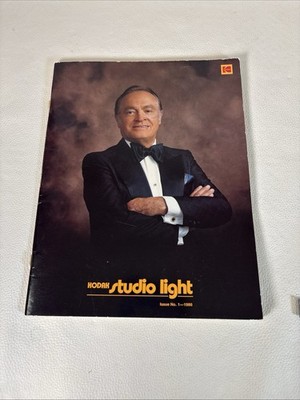 Kodak Studio Light Magazine Issue No. 1 1986 Bob Hope Ronald Regan Mick Jagger