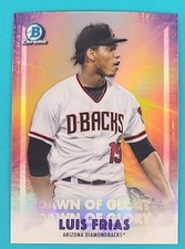2021 Bowman Chrome Dawn of Glory Refractor #DOG-15 Luis Frias BASEBALL Card T7