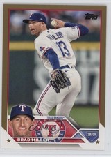2023 Topps Series 1 Gold 136/2023 Brad Miller #319 17hq