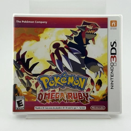 Pokemon Omega Ruby Nintendo 3DS Brand New Factory Sealed Free Shipping