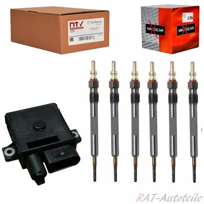 Steuergerät/Glühzeit +6xGlühkerzen 66-0042 für BMW 3 E46,E90,E92,5 E60,E61