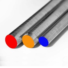 0.750 (3/4 inch) x 36 inches (3 Pack), A2 Tool Steel Round Rod, DCF, Oversized