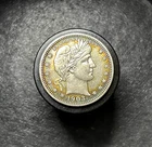 1903 Barber Quarter Uncirculated Details PL Proof Like Details! Toned