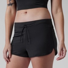 Athleta kata swim shorts black medium