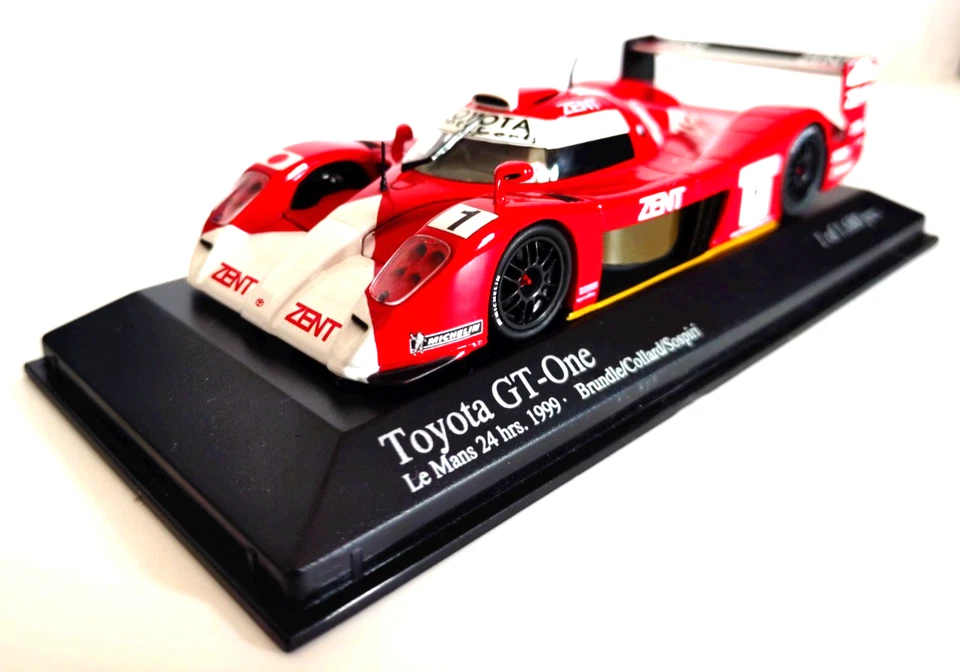 Minichamps 1:43 Toyota GT-One #1 Le Mans 1999 Brundle/Collard/Sospiri Foto 3 de 4