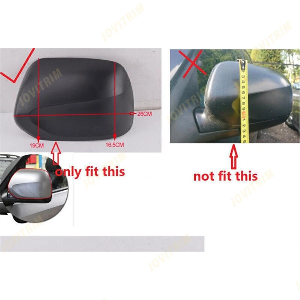 For Subaru Forester 2008-10 Silver Right Side Rearview Mirror Cover Housing Cap Foto 2 de 4