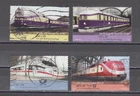 GERMANY :  2006 - USED  - SCOTT # B977 /80 CPLT. SET -  SEMI POSTAL / TRAINS