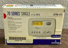 Emerson Thermostat 1F78-151 Single-Stage Programmable Digital 5/2 day backlight