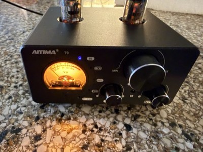 AIYIMA T9 200W Bluetooth Tube Amplifier DAC VU HiFi Amp Remote FREE SHIPPING