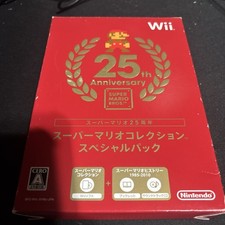 Super Mario Collection Special Pack Nintendo Wii 25th Anniversary Game software