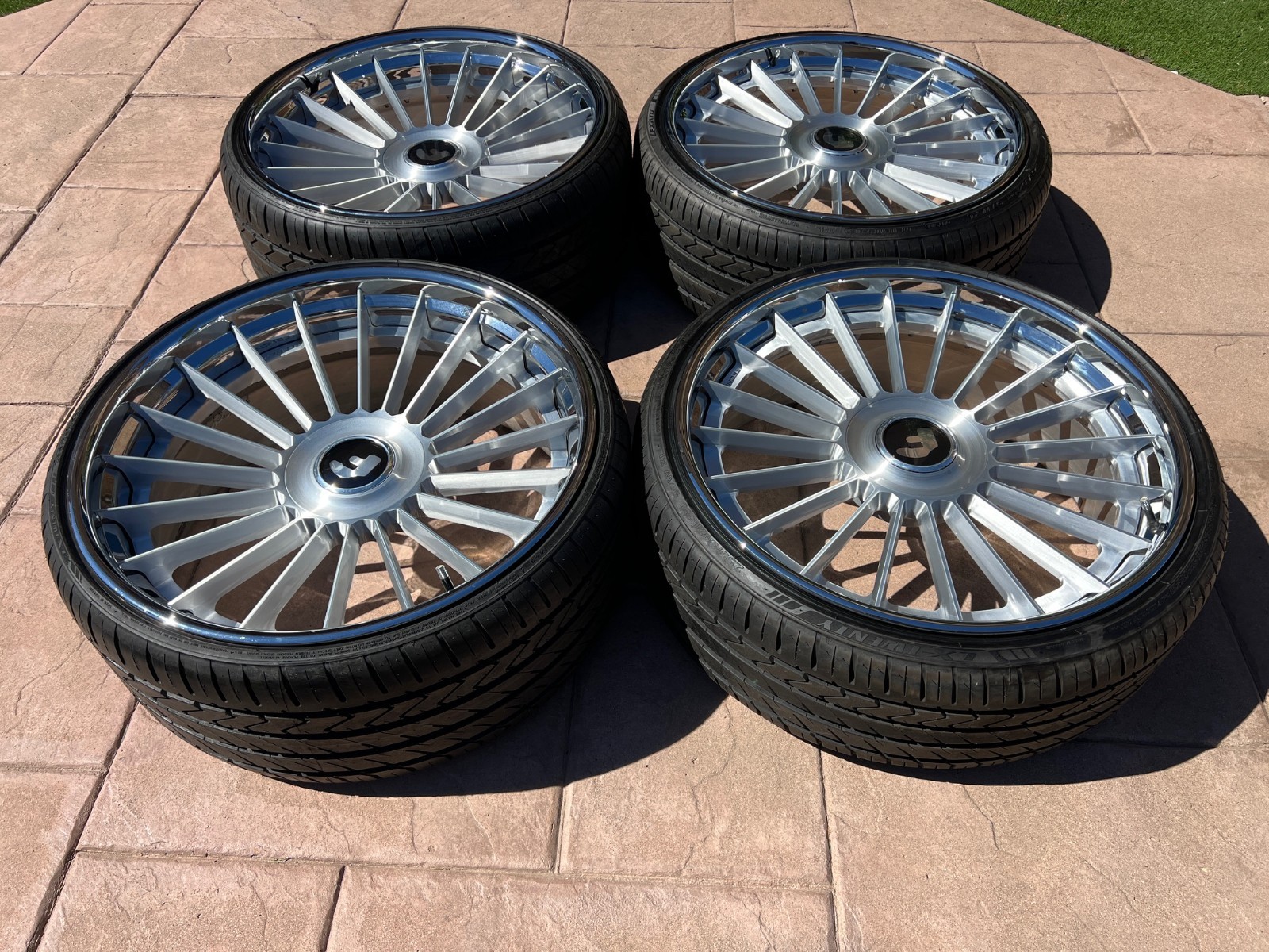 24" Forgiato TEC 3.1  wheels with tires - Rolls Royce Ghost Dawn Wraith