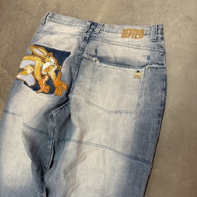Vintage Y2K Lot 29 Luxe Denim Men's Jeans Looney Tunes Bugs Bunny