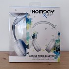 Homday X-PERT casque audio supra-auriculaire Bluetooth + jack 3,5 mm blanc