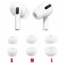 6x/Set White Replacement Ear Tips Buds for Apple AirPods Pro Earbuds Accessories