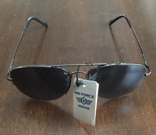 Air Force Aviator Series Silver w/ Mirrored Sunglasses - UVA/B 400