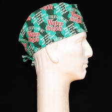 Southern Comfort Watermelon Drink Theme Scrub Hat