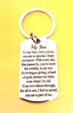 To My SON I love You So ..... Keychain