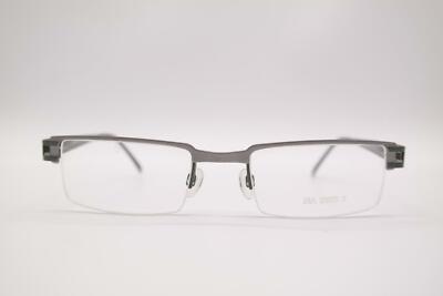 Marion Ramm 93F115 Grau Grün halbrand Brille Brillengestell eyeglasses Neu