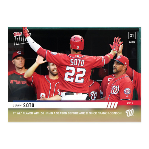2019 Topps Now 773 Juan Soto