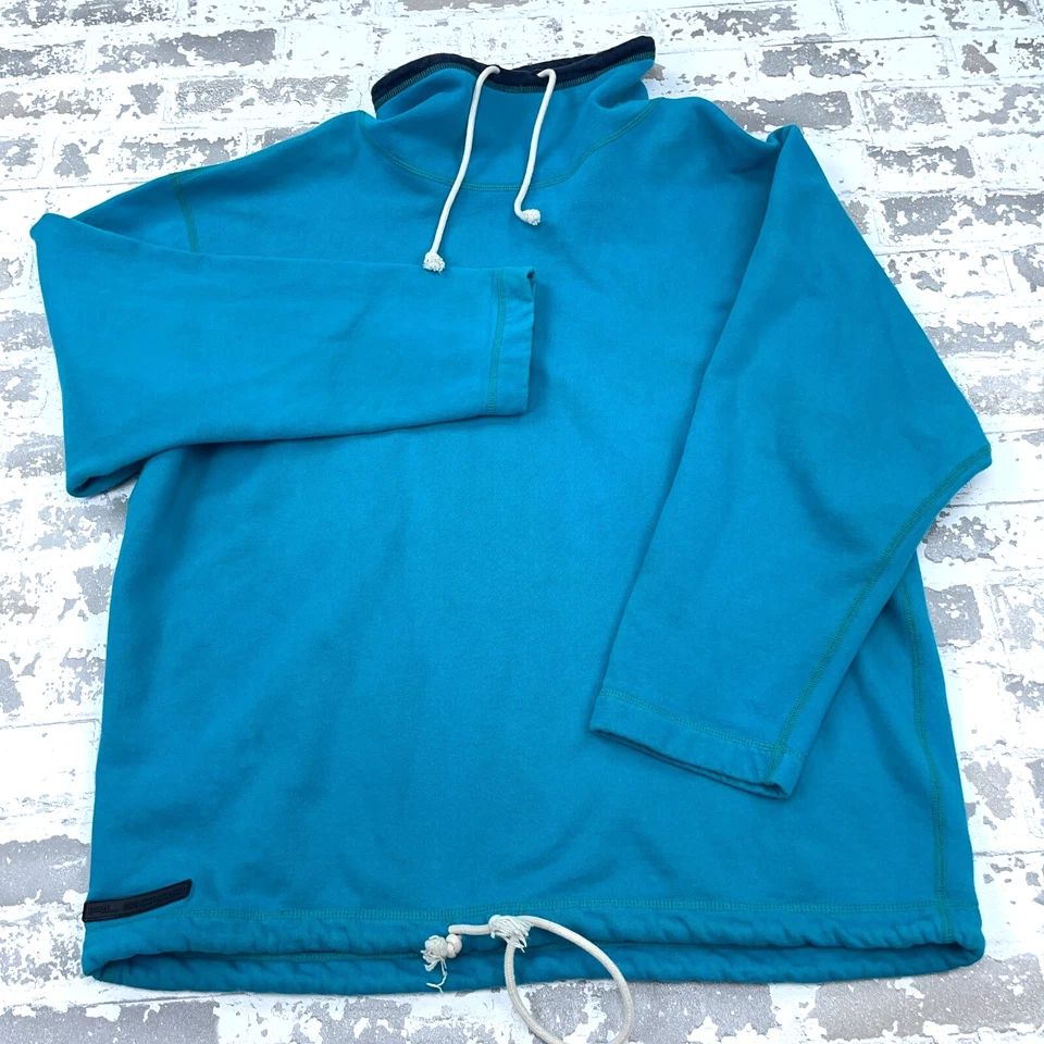Sudadera Ralph Lauren De Colección Mujer Grande Azul Suéter Cuello Tortuga De Gran Tamaño * Foto 2 de 4