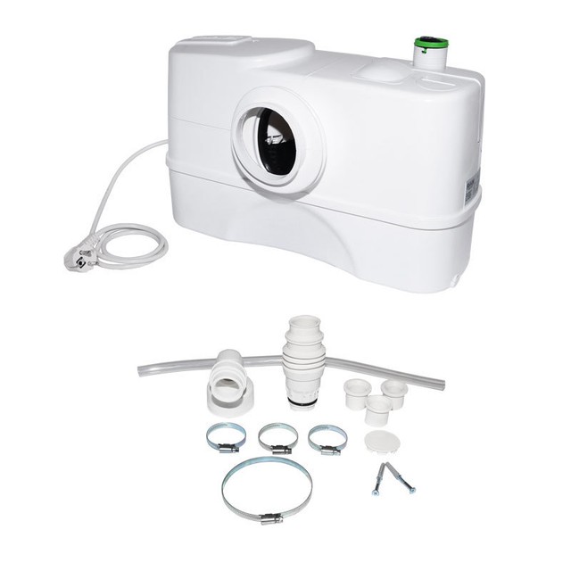 DAB Genix 130 Macerator WC Plus Upto 3 Outlets Including Shower ...