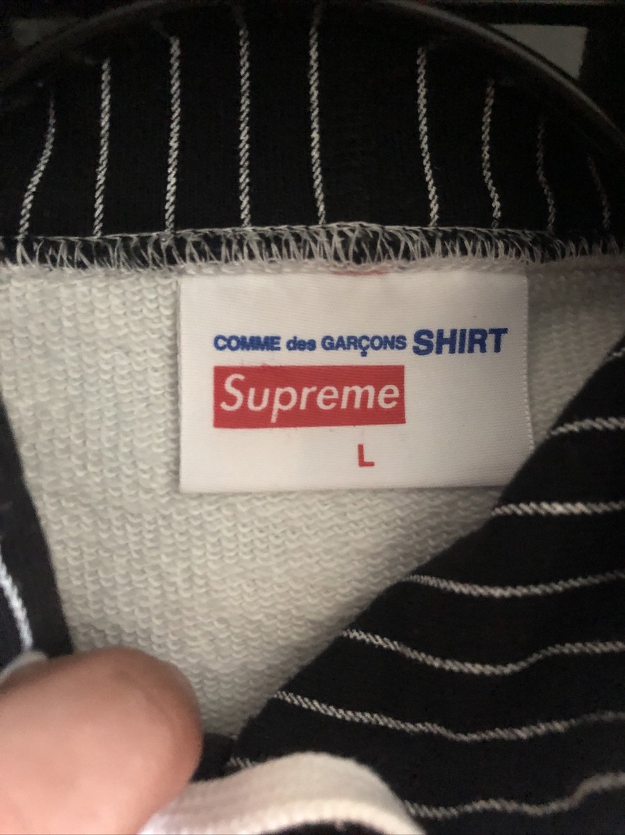 Supreme x CDG Harold Hunter Box Logo Hoodie