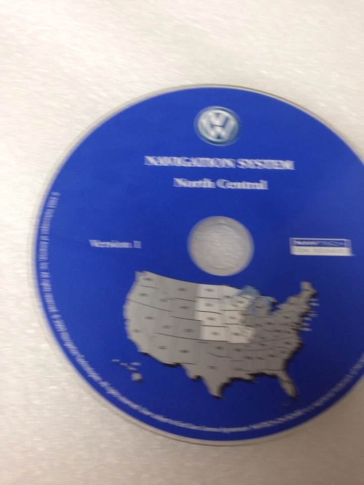 Volkswagen VW Touareg  Navigation CD Map North Central Version 1 S0022-0003-306 - Image 2 of 3