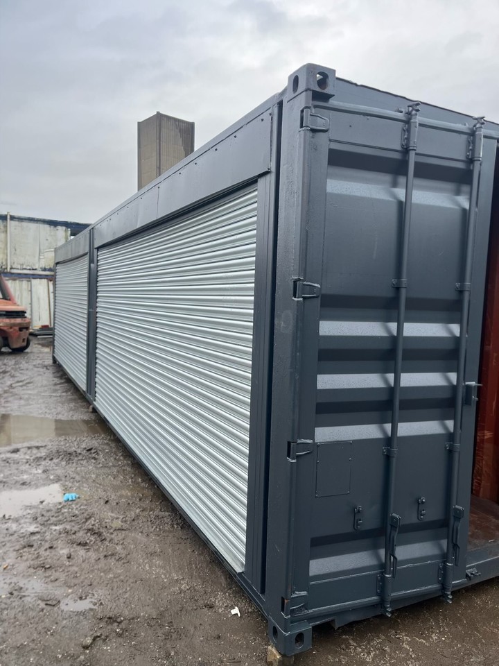 40ft x 8ft Roller Shutter Shipping Container - Nationwide Delivery ...