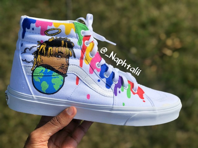 juice wrld shoes vans