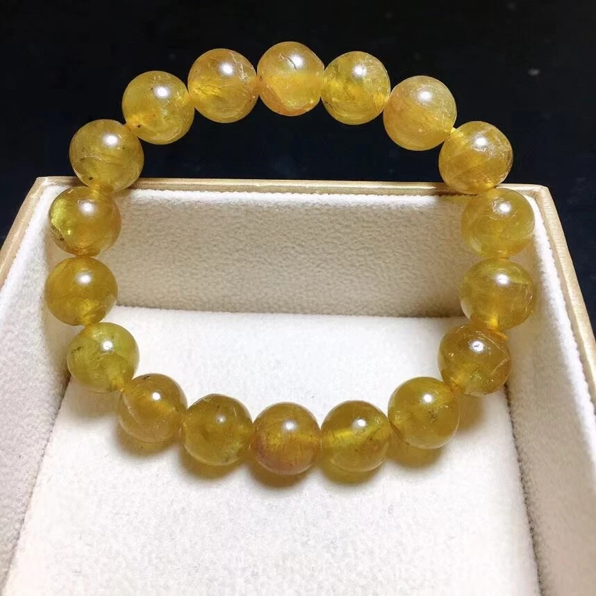 Yellow apatite best sale bracelet