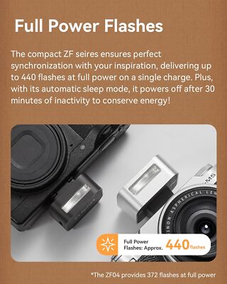 ZENIKO ZF08 ZF-08 Mini Camera Flash Speedlite Universal Hot Shoe