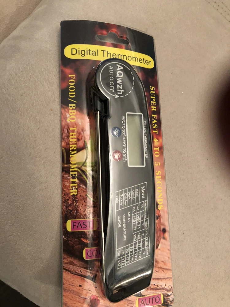 Meat Thermometer Instant Read Digital Kitchen Grill Cooking BBQ Baking Food