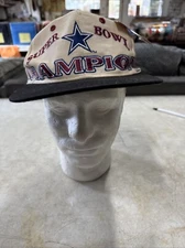 1993 Logo 7 Dallas Cowboys Super Bowl XXVII Champions Snapback Hat Cap W/ Tags