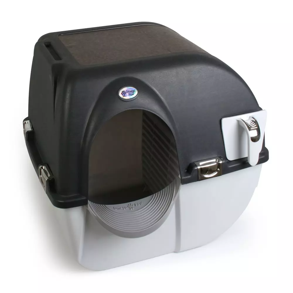 Self Cleaning Cat Litter Box Large Enclosed Hooded Covered Kitty