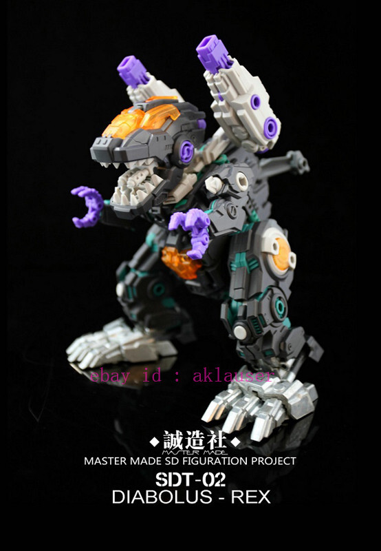 Collection Master Made Trypticon Sdt-02 Diabolus- Rex Q Version
