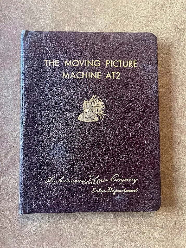 Libro de registro y película de American Tobacco Company vendedor ruta Lucky Strike Foto 4 de 4