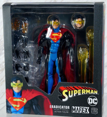 MEDICOM TOY MAFEX 219 Eradicator Return of Superman DC Figure ‐ No  