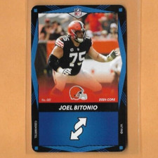 2024 Mattel UNO Elite Core Edition-JOEL BITONIO Blue, Cleveland Browns #021