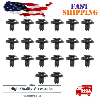 20pcs Fit Nissan INFINITI X-TRAIL 0155305933 Rocker Fender Liner Moulding Clip