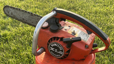 Vintage HOMELITE XL2 AUTOMATIC Chainsaw Chain Saw with Bar Vintage HOMELITE XL2 AUTOMATIC Chainsaw Chain Saw with Bar