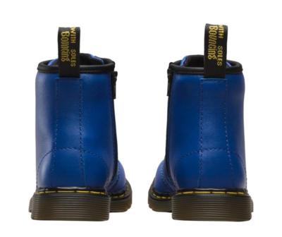 Dr Martens Children's Shoes 8 Hole Brooklee Wild Blue 15373462 Doc