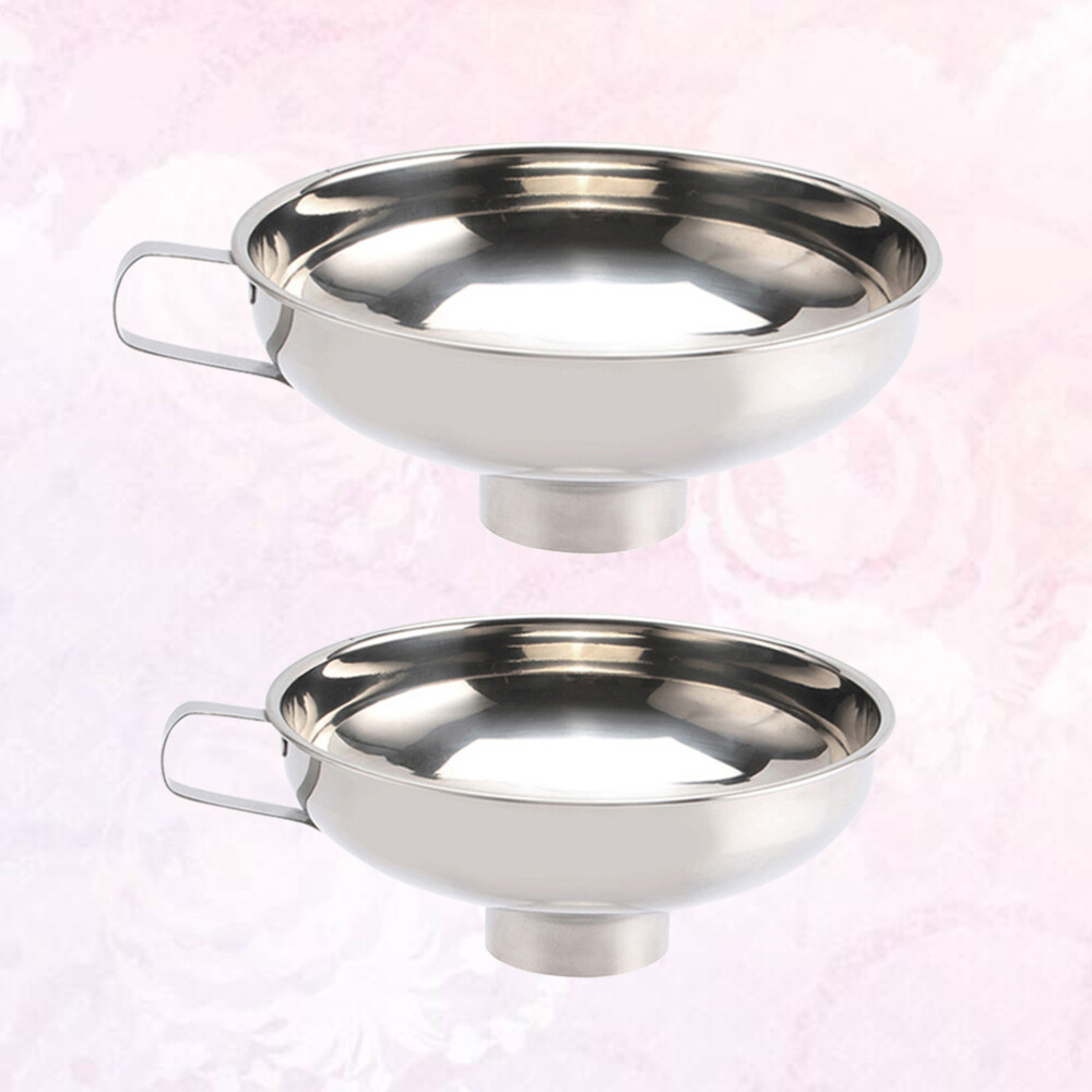 2 Pcs Flüssigkeitsbehälter Trichter Großer Durchmesser Wegbringen