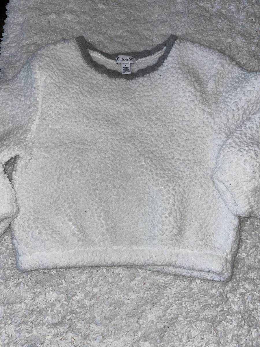 fuzzy soft sweatshirt