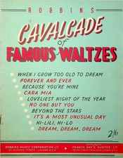 Robbins, Cavalade of Famous Waltzes