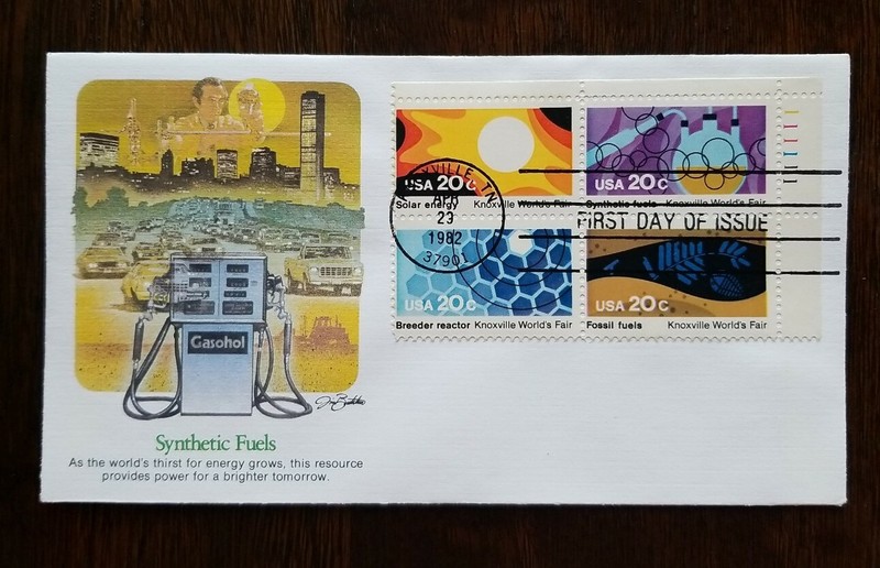 US FDC # 2006 - 2009 Synthetic Fuel 1982.