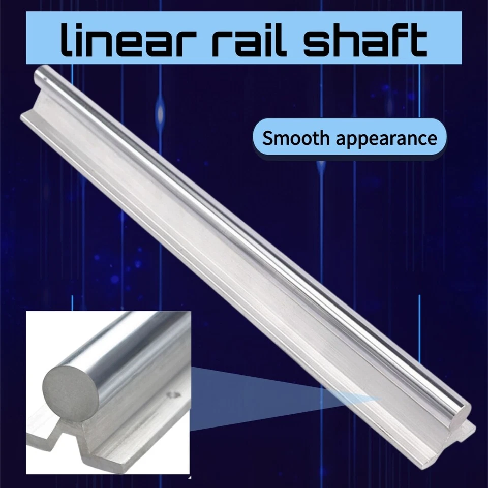 2x SBR16 L300~2000mm Linear Silde Rail Guide Shaft+4x SBR16UU Bearing BLOCK SET - Image 2 of 4