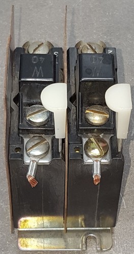 WESTINGHOUSE WHM RELÈ TERMICO DOPPIO SOVRACCARICO / ELEMENTO W40 - Foto 3 di 6